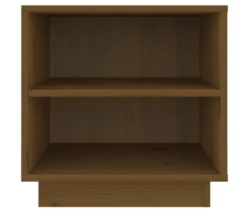 Naktsgaldiņš, Medus Brūns, 40X34X40 Cm, Priedes Masīvkoks Vidaxl