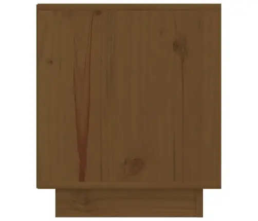 Naktsgaldiņš, Medus Brūns, 40X34X40 Cm, Priedes Masīvkoks Vidaxl