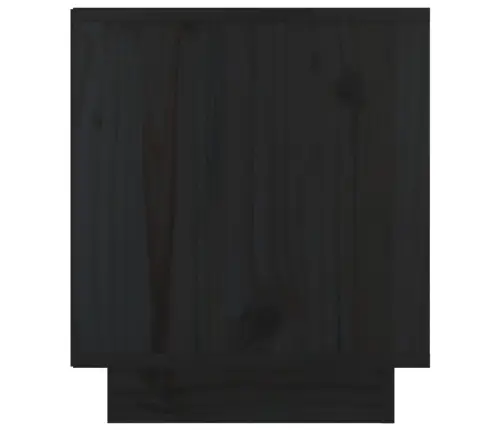 Öökapid 2 Tk, Must, 40X34X40 cm Männipuit