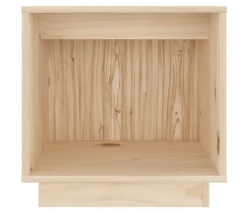 Naktinės Spintelės, 2Vnt., 40X30X40cm Pušies Medienos Masyvas