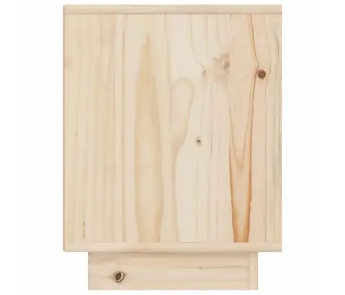 Naktinės Spintelės, 2Vnt., 40X30X40cm Pušies Medienos Masyvas