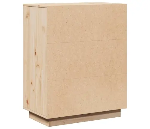 Kumode, 60X34X75 Cm, Priedes Masīvkoks Vidaxl