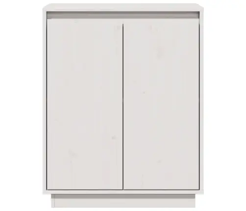 Puhvetkapp, Valge, 60X34X75 cm Toekas Männipuit