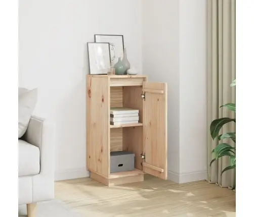 Kumode, 31,5X34X75 Cm, Priedes Masīvkoks Vidaxl