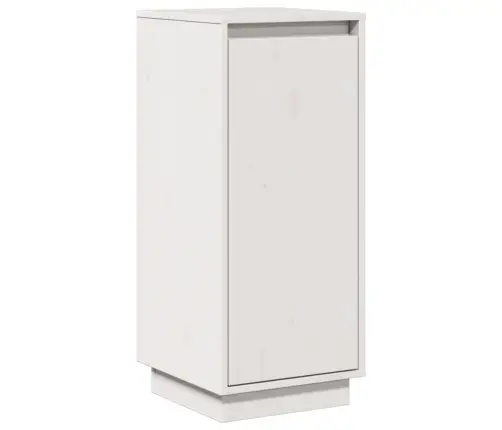 Kumodes, 2 Gab., Baltas, 31,5X34X75 Cm, Priedes Masīvkoks Vidaxl