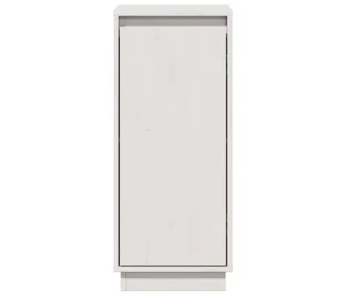 Kumodes, 2 Gab., Baltas, 31,5X34X75 Cm, Priedes Masīvkoks Vidaxl