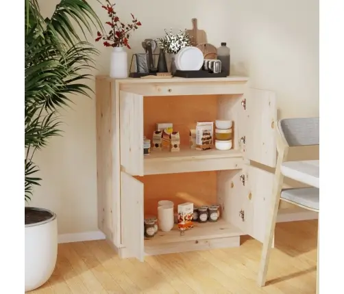 Puhvetkapp, 60X34X75 cm Toekas Männipuit