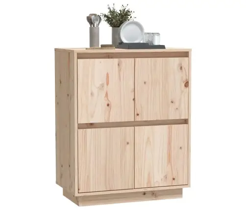 Puhvetkapp, 60X34X75 cm Toekas Männipuit