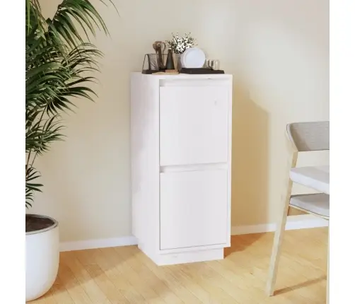 Kumode, Balta, 31,5X34X75 Cm, Priedes Masīvkoks Vidaxl Kumode, Balta, 31,5X34X75 Cm, Priedes Masīvkoks Vidaxl