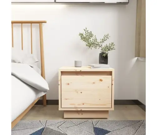 Naktsgaldiņi, 2 Gab., Balti, 35X34X32 Cm, Priedes Masīvkoks Vidaxl