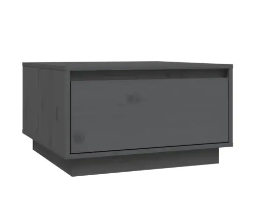 Kafijas Galdiņš, Pelēks, 55X56X32 Cm, Priedes Masīvkoks Vidaxl