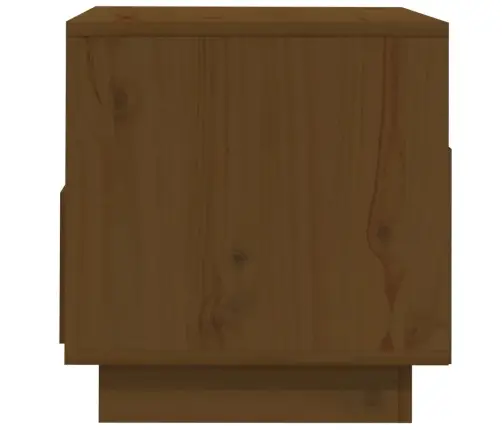 Tv Skapītis, Medus Brūns, 60X35X37 Cm, Priedes Masīvkoks Vidaxl