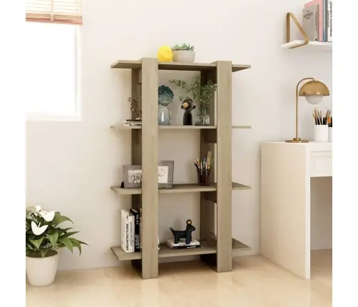 Spintelė Knygoms/Kambario Pertvara, Ąžuolo, 80X30X123,5Cm