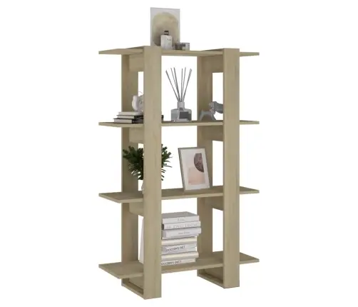 Spintelė Knygoms/Kambario Pertvara, Ąžuolo, 80X30X123,5Cm