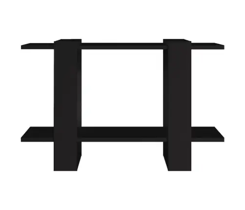 Grāmatu Plaukts, Aizslietnis, Melns, 80X30X51 Cm Vidaxl