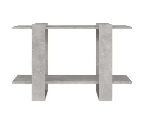 Spintelė Knygoms/Kambario Pertvara, Betono Pilka, 80X30X51Cm