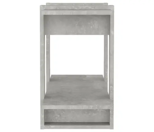 Spintelė Knygoms/Kambario Pertvara, Betono Pilka, 80X30X51Cm