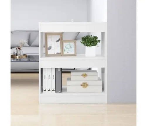 Spintelė Knygoms/Kambario Pertvara, Balta, 60X30X72Cm