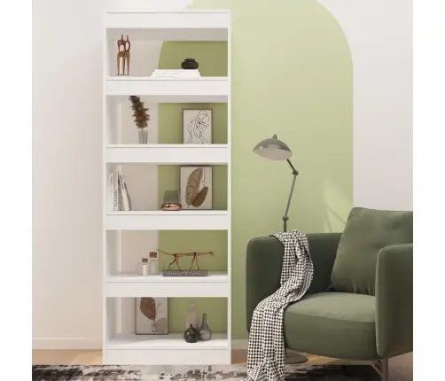 Grāmatu Plaukts, Balts, 60X30X166 Cm, Inženierijas Koks Vidaxl