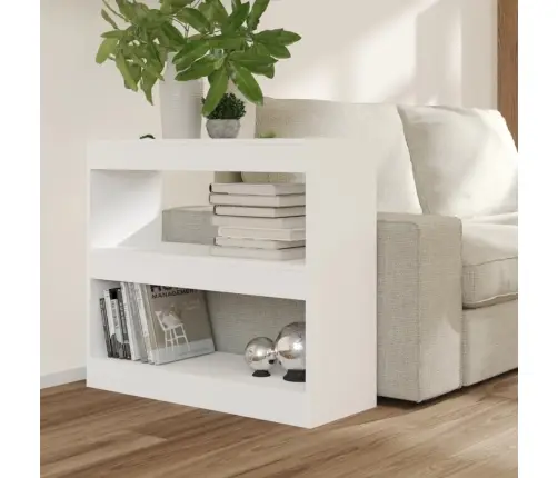 Grāmatu Plaukts, Aizslietnis, Balts, 80X30X72 Cm Vidaxl