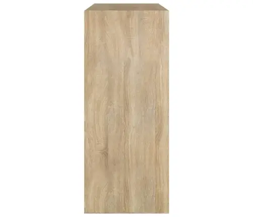 Grāmatu Plaukts, Aizslietnis, Ozolkoka Krāsa, 80X30X72 Cm Vidaxl