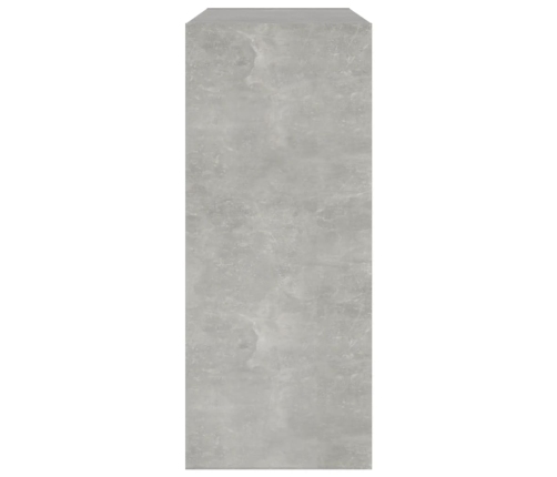 Grāmatu Plaukts, Aizslietnis, Betona Pelēks, 80X30X72 Cm Vidaxl