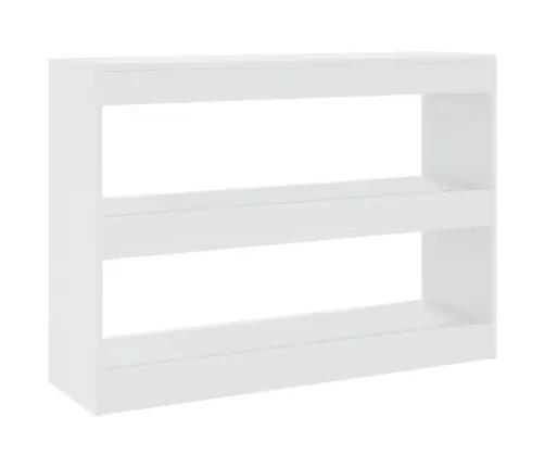 Grāmatu Plaukts, Aizslietnis, Balts, 100X30X72 Cm Vidaxl
