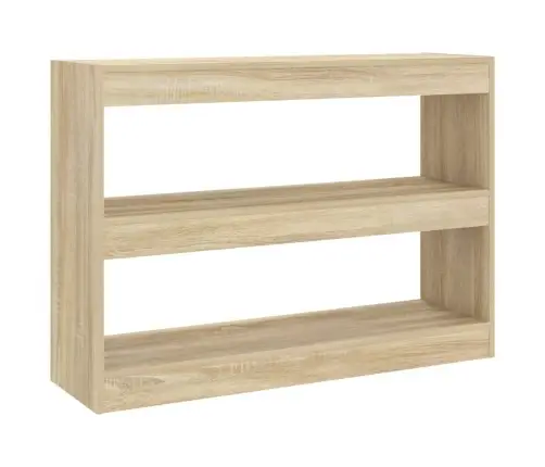 Grāmatu Plaukts, Aizslietnis, Ozolkoka Krāsa, 100X30X72 Cm Vidaxl