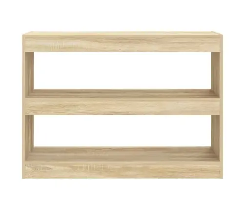 Grāmatu Plaukts, Aizslietnis, Ozolkoka Krāsa, 100X30X72 Cm Vidaxl