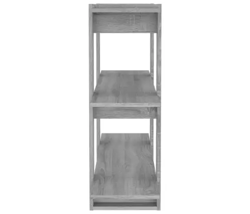 Spintelė Knygoms/Kambario Pertvara, Pilka, 100X30X87Cm