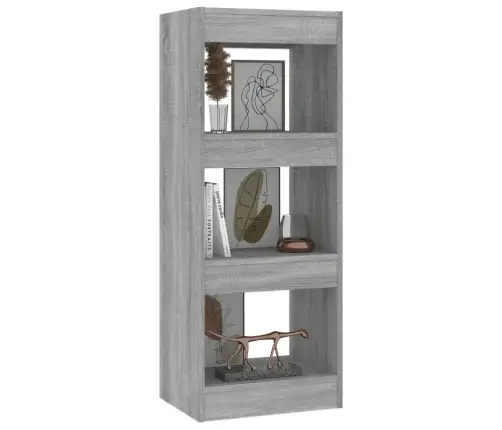 Grāmatu Plaukts, Pelēcīga Ozola, 40X30X103Cm, Inženierijas Koks Vidaxl