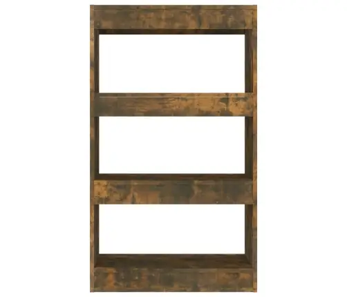 Raamaturiiul, Suitsutatud Tamm, 60X30X103 cm Tehispuit