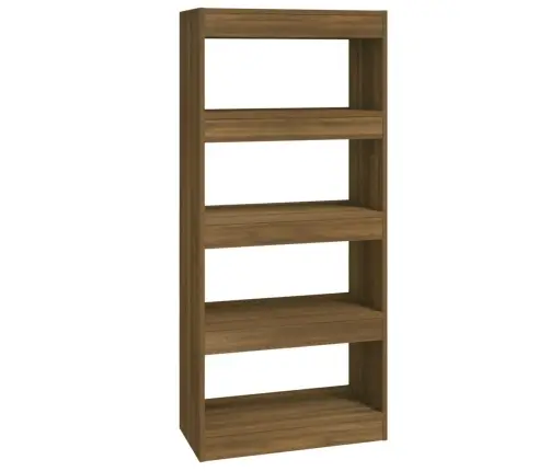 Spintelė Knygoms/Kambario Pertvara, Ruda, 60X30X135cm Mediena