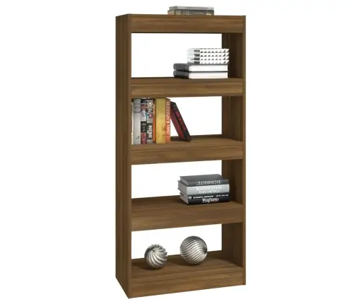 Spintelė Knygoms/Kambario Pertvara, Ruda, 60X30X135cm Mediena