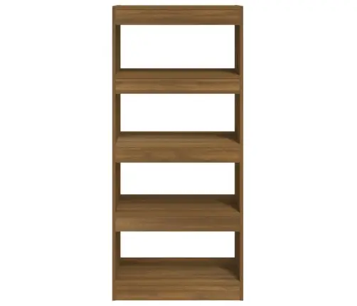 Spintelė Knygoms/Kambario Pertvara, Ruda, 60X30X135cm Mediena