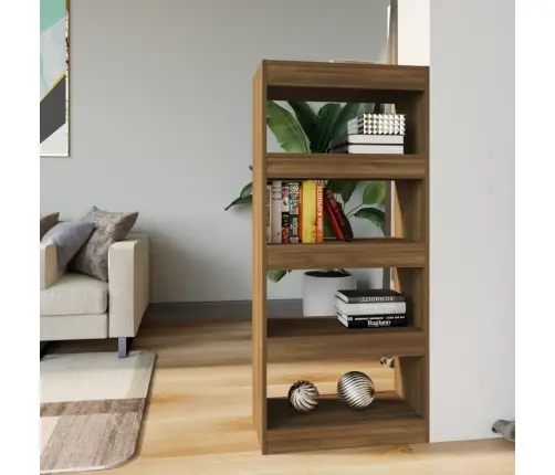 Spintelė Knygoms/Kambario Pertvara, Ruda, 60X30X135cm Mediena