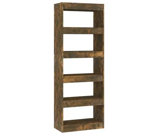 Spintelė Knygoms/Pertvara, Dūminė Ąžuolo, 60X30X166cm Mediena