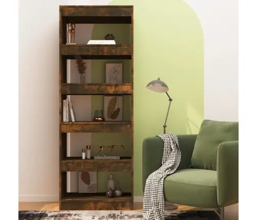 Spintelė Knygoms/Pertvara, Dūminė Ąžuolo, 60X30X166cm Mediena