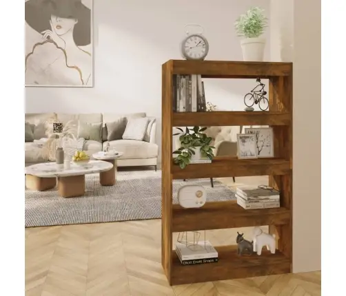 Grāmatu Plaukts, Ozola Krāsa, 80X30X135 Cm, Inženierijas Koks Vidaxl