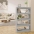 Raamatukapp, Hall Sonoma Tamm, 80X30X135 cm Tehispuit