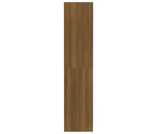 Raamaturiiul/Ruumijagaja, Pruun Tamm, 80X30X135 cm Tehispuit Raamaturiiul/Ruumijagaja, Pruun Tamm, 80X30X135 cm Tehispuit