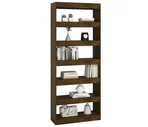 Grāmatu Plaukts, Ozola Krāsa, 80X30X198 Cm, Inženierijas Koks Vidaxl