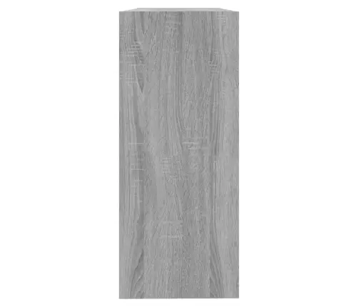 Grāmatu Plaukts, Pelēcīga Ozolkoka Krāsa, 100X30X72 Cm Vidaxl