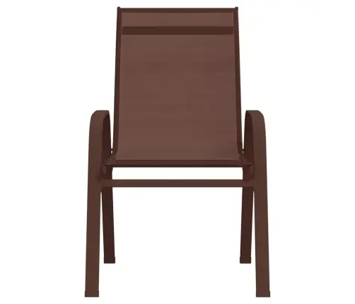 Virnastatavad Aiatoolid 4 Tk, Pruun, Tekstileenkangas