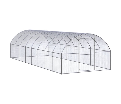 Lauko Narvas Viščiukams, 3X8X2M, Galvanizuotas Plienas