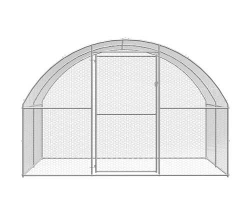 Lauko Narvas Viščiukams, 3X8X2M, Galvanizuotas Plienas