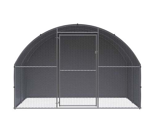 Vistu Būris, 3X2X2 M, Cinkots Tērauds Vidaxl