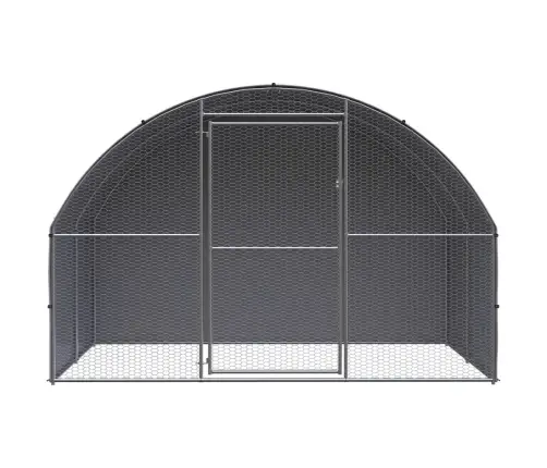 Vistu Būris, 3X2X2 M, Cinkots Tērauds Vidaxl