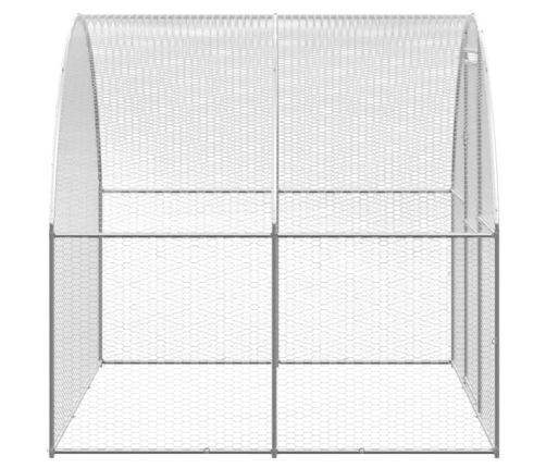 Vistu Būris, 3X2X2 M, Cinkots Tērauds Vidaxl
