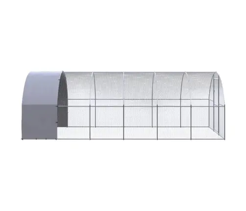 Vistu Būris, 3X6X2 M, Cinkots Tērauds Vidaxl